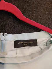 Vorschaubild 3 von Damen Stoffhose Gr. 42 Türkis Elegant Weite Beine
