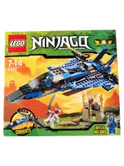 Vorschaubild 1 von Ninjago Masters of Spinjitzu 9442 Jay's Storm Fighter Bauset Kinder Blau
