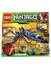 Vorschaubild 2 von Ninjago Masters of Spinjitzu 9442 Jay's Storm Fighter Bauset Kinder Blau