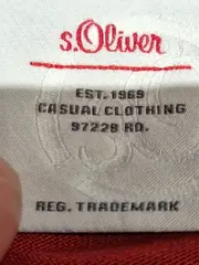 Vorschaubild 5 von Herren T-Shirt Denim District Rot Gr. M Baumwolle Casual