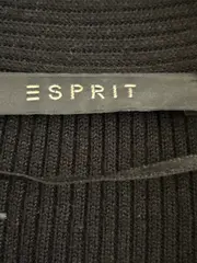 Vorschaubild 5 von Strickjacke Damen Rippstrick Asymmetrisch Schwarz Gr. 36/S