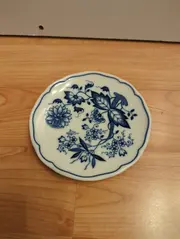 Vorschaubild 3 von Kuchenteller Porzellan Zwiebelmuster Weiß Blau Klassisch