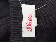 Vorschaubild 3 von Damen Strickjacke Grau Meliert Klassisch Einheitsgröße Cardigan