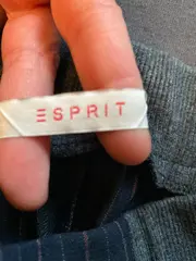 Vorschaubild 3 von Damen Jogginghose Nadelstreifen Blau Gr. 32 Business