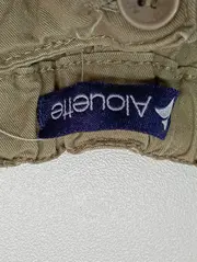 Vorschaubild 3 von Kinder Cargo Shorts Grün Einheitsgröße Baumwolle Freizeit