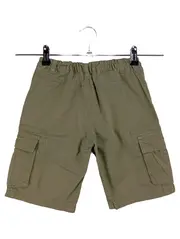 Vorschaubild 2 von Kinder Cargo Shorts Grün Einheitsgröße Baumwolle Freizeit