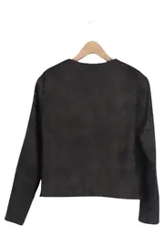 Vorschaubild 2 von Lederjacke Damen 34/XS Braun Elegant Kurz