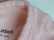 Vorschaubild 6 von Kinder Langarmshirt Rosa Gr. 81/80 Mädchen Herz-Applikation