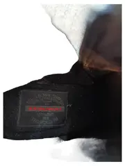 Vorschaubild 3 von Damen Stiefeletten Gr. 38 Schwarz Wildleder High Heels Ankle Boots