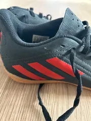 Vorschaubild 2 von Deportivo Hallenschuhe Kinder Fußballschuhe Gr. 35 Schwarz Rot Indoor