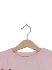 Vorschaubild 3 von Mädchen Pullover Kurzarm Logo Print Rosa Gr. 140 Freizeit Casual
