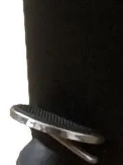 Vorschaubild 3 von KUGGIS Mülleimer Zylinder Schwarz Kunststoff Metall 25cm