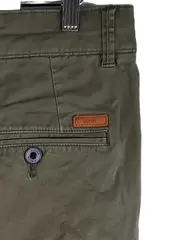 Vorschaubild 4 von Chino Hose Herren W34, L34 Oliv Khaki Slim Fit Stoffhose