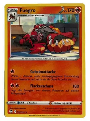 POKÉMON Sammelkarte