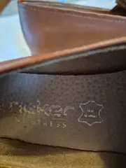 Vorschaubild 2 von Damen Loafer Slipper Leder Braun Gr. 36 Klassisch Slip-On