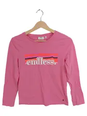 Vorschaubild 1 von Mädchen Langarmshirt Endless Print Rosa Gr. 164 Baumwolle Casual