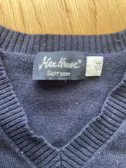Vorschaubild 4 von Max Kruse Kinder Pullover Gr. 104 Blau Basic Baumwolle V-Ausschnitt