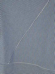 Vorschaubild 5 von Damen Pullover Gr. 40 L Blau Strukturmuster Asymmetrisch