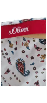 Vorschaubild 3 von Damen Top Shirt Gr. 38 Weiß Paisley Casual