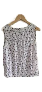 Vorschaubild 2 von Damen Top Shirt Gr. 38 Weiß Paisley Casual