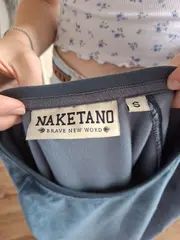 Vorschaubild 5 von Damen Sweatshirt Gr. S Petrol Casual Samt Optik