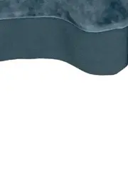 Vorschaubild 4 von Damen Sweatshirt Gr. S Petrol Casual Samt Optik