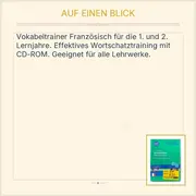 Vorschaubild 2 von PONS Vokabelcheck Französisch Vokabeltrainer 1.-2. Lernjahr Wortschatz CD-ROM