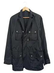 Vorschaubild 1 von Herren Leichte Jacke Gr. 40 Schwarz Casual