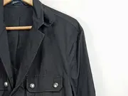Vorschaubild 3 von Herren Leichte Jacke Gr. 40 Schwarz Casual
