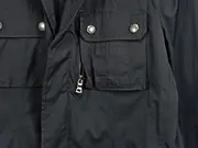 Vorschaubild 2 von Herren Leichte Jacke Gr. 40 Schwarz Casual