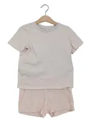 Vorschaubild 1 von TCM Mädchen T-Shirt Set Shorts Rosa Punkte Gr. 98/104 Baumwolle Casual