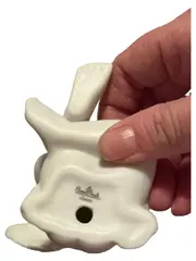 Vorschaubild 2 von Classic Engel Figur Porzellan Weiß 13 cm Dekoration