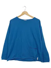 Vorschaubild 1 von Damen Pullover Langarmshirt Blau Gr. M Baumwolle Casual