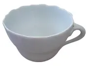 Vorschaubild 1 von Porzellan Tasse Weiß Klassisch Uni 8cm