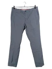 Vorschaubild 1 von Herren Stoffhose Chino Grau W36/L33 Gr. 52 Baumwolle