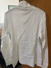 Vorschaubild 2 von Herren Rollkragenpullover Langarmshirt Weiß Gr. 48/50 M Sportlich
