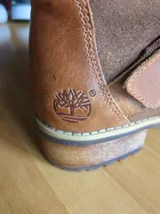 Vorschaubild 2 von Damen Stiefel Leder Braun Gr. 37.5 Schnürstiefel