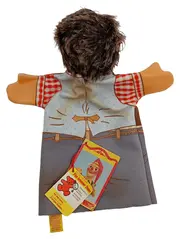 Vorschaubild 3 von Handpuppe Kasper Clown 255007 Mehrfarbig mit Glöckchen 30 cm
