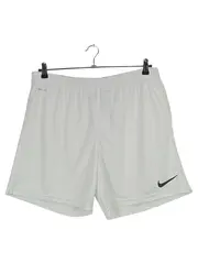 Vorschaubild 1 von Dri-FIT Sporthose Herren Gr. L Weiß Fußball Shorts Kurz