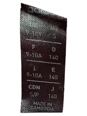 Vorschaubild 2 von Trainingsjacke Kinder Gr. 140 Rot Weiß 3 Streifen Sportjacke