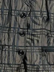 Vorschaubild 4 von Damen Blazer Gr. 40 Grau Kariert Strass Elegant Business Jacke