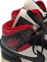 Vorschaubild 3 von Air Jordan 1 Mid Damen Sneaker High Freizeit Leder Mehrfarbig Gr. 38