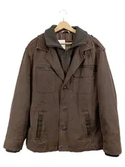 Vorschaubild 1 von Herren Sweatjacke Outdoor Braun Gr. 50 L Baumwolle