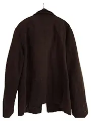 Vorschaubild 2 von Herren Sweatjacke Outdoor Braun Gr. 50 L Baumwolle