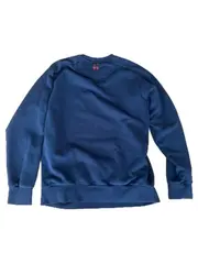 Vorschaubild 2 von Herren Sweatshirt Pullover Blau Gr. XL Tiger-Print Streetwear