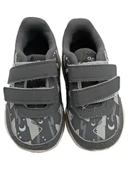 Vorschaubild 2 von Kinder Sneaker Low Gr. 21 Grau Klettverschluss Camouflage
