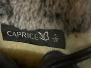 Vorschaubild 3 von Damen Stiefel Gr. 38 Schwarz Leder Fell gefüttert Combat Boots