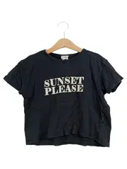 Vorschaubild 1 von Kids T-Shirt Gr. 134 Schwarz Sunset Please Kurzarm Cropped