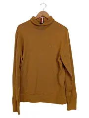 Vorschaubild 1 von Rollkragenpullover Herren L Braun Baumwolle Casual