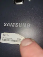 Vorschaubild 4 von Galaxy Tab A 10.1 SM-T580 32GB Tablet Schwarz mit Ladegerät